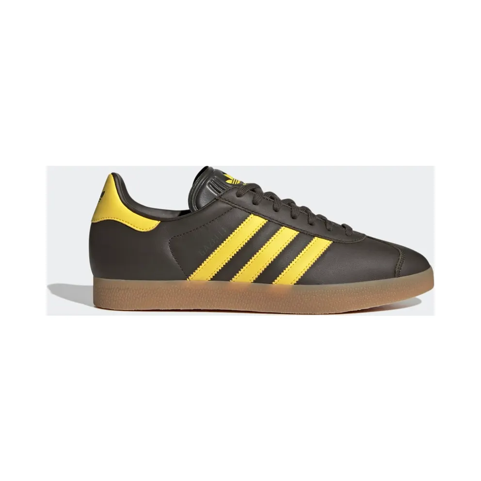 Adidas Gazelle Shadow Olive / Shadow Olive / Impact Yellow (HQ9873)