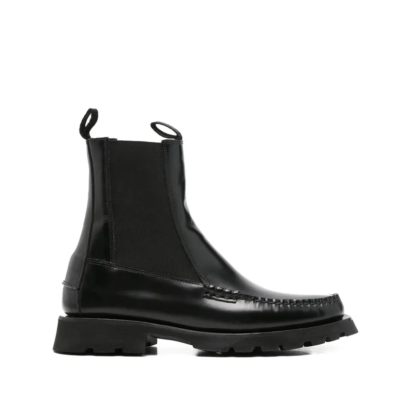 Hereu Leather Chelsea “Black” (MFALDS ALDA SPORT BLACK)