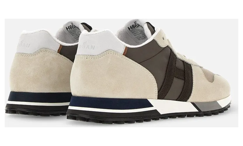 Sneakers Hogan H383 Beige Brown (HXM3830AN51MST0BBZ) (2)