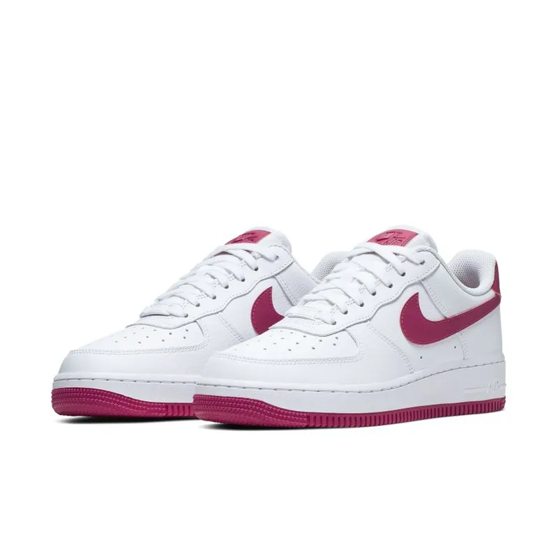 Nike Air Force 1 Low White Wild Cherry (W) White/Wild Cherry-White-Noble Red (AH0287-107)