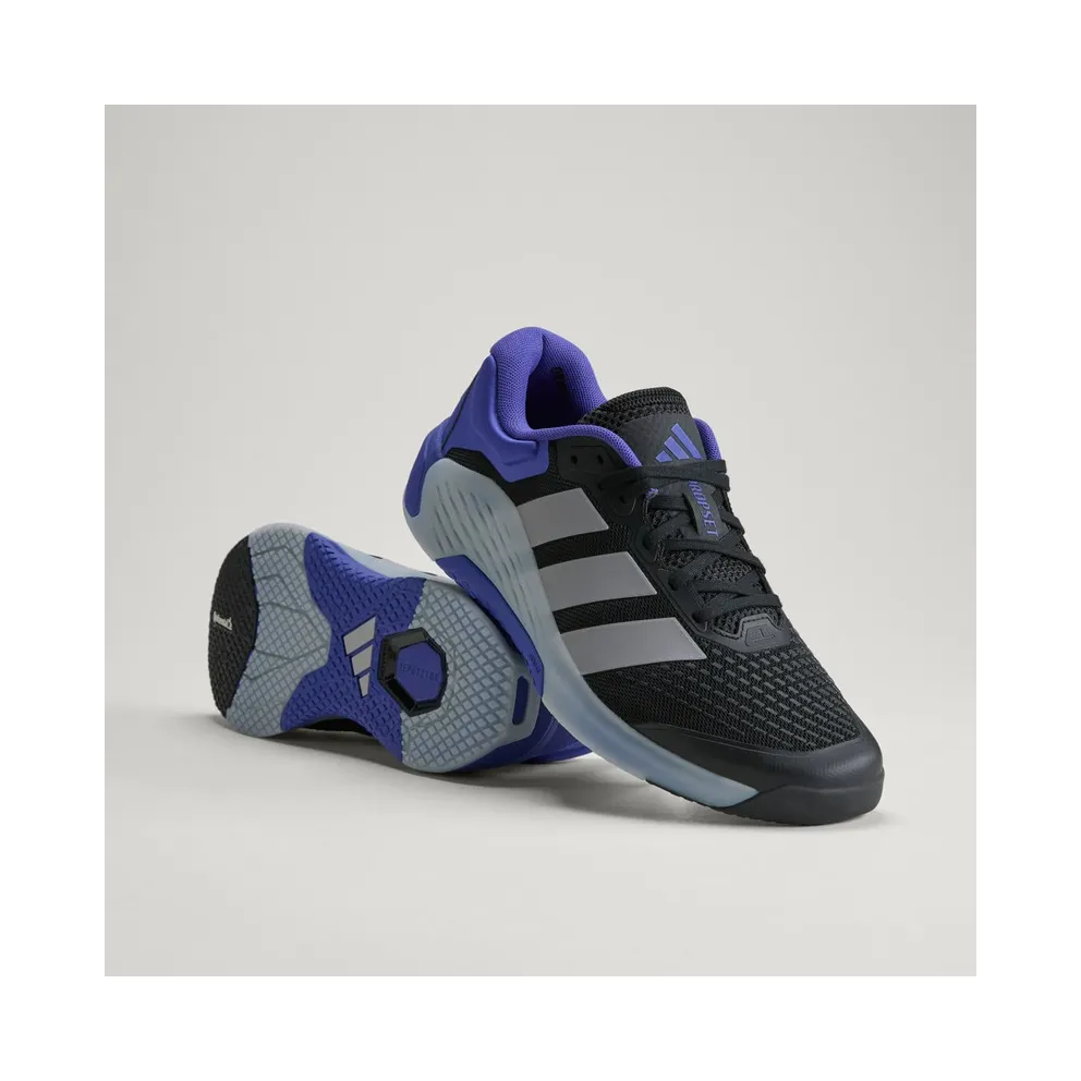 Adidas Dropset 4 Training Core Black / Halo Silver / Pure Purple (KJ6610)