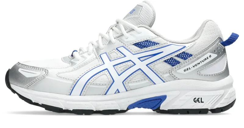 ASICS GEL-VENTURE 6 GS “White / Lapis Lazuli Blue” (1204A162-101)