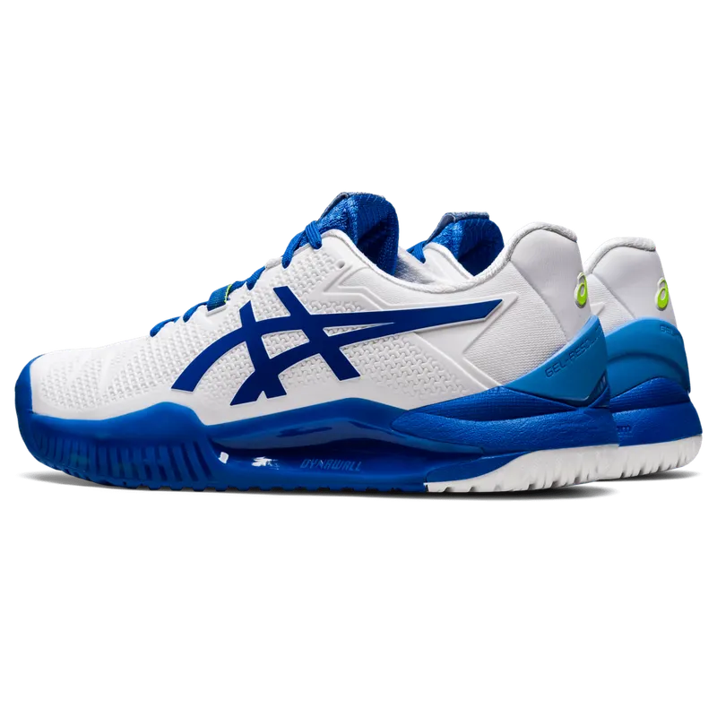 Asics GEL-RESOLUTION 8 White/Tuna Blue (1041A345.960)