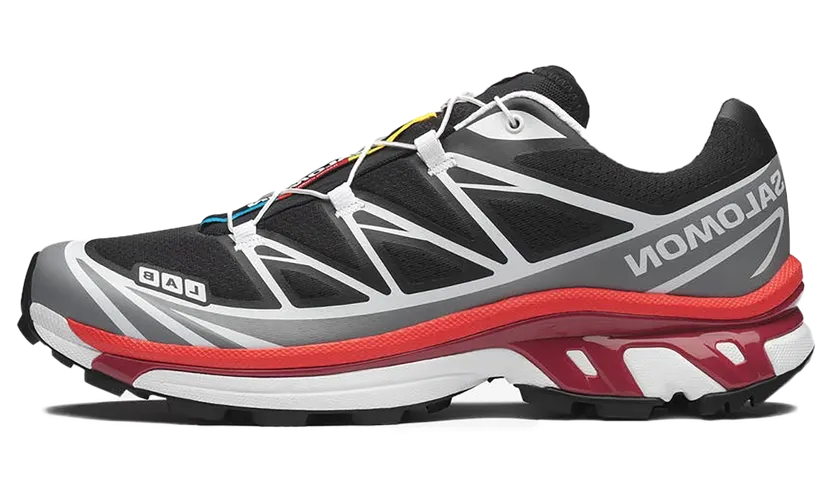 Salomon XT-6 “Black / Lava Falls” (L49211-000)