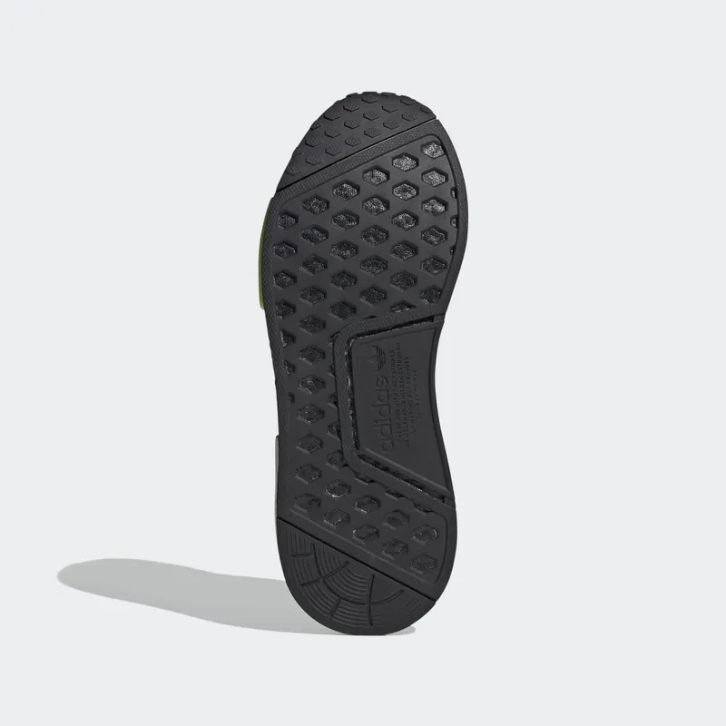 adidas NMD_R1 Core Black Signal Green Core Black/Signal Green/Cloud White (EF4268)