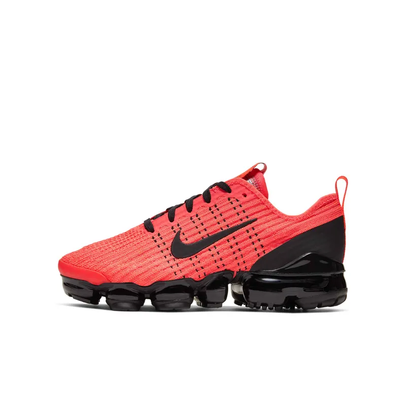 Nike Air VaporMax Flyknit 3 Flash Crimson (GS) Flash Crimson/Hyper Crimson/Metallic Silver (BQ5238-601)