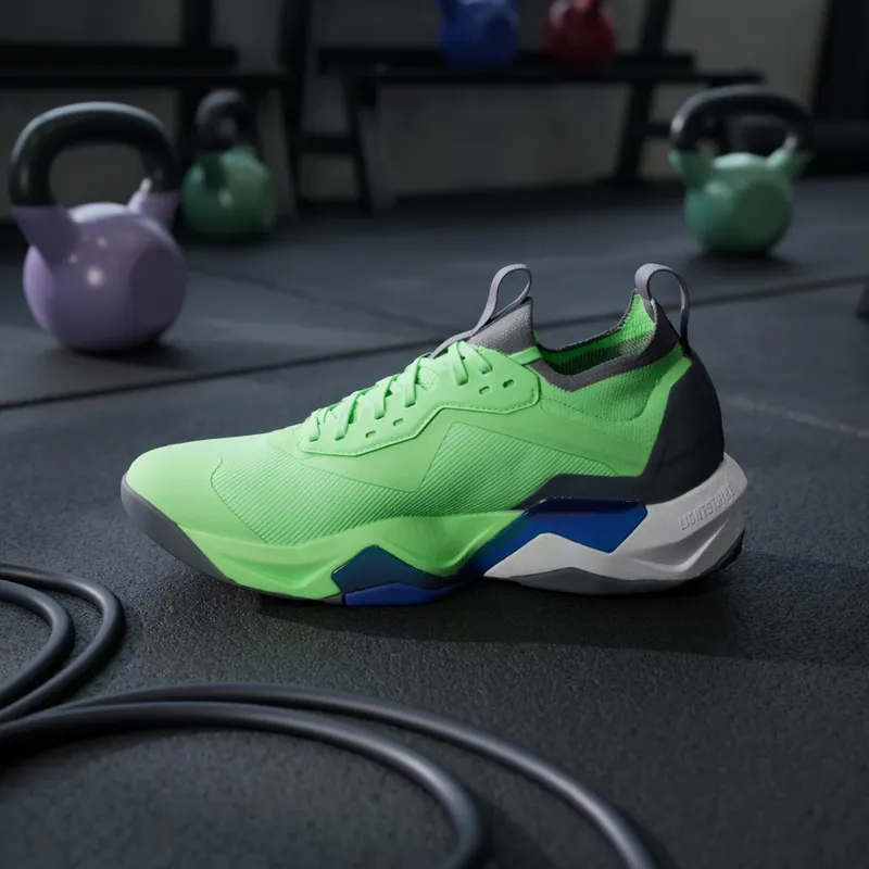 adidas Rapidmove ADV 2 Lime Burst Cloud White Royal Blue (JS3168)