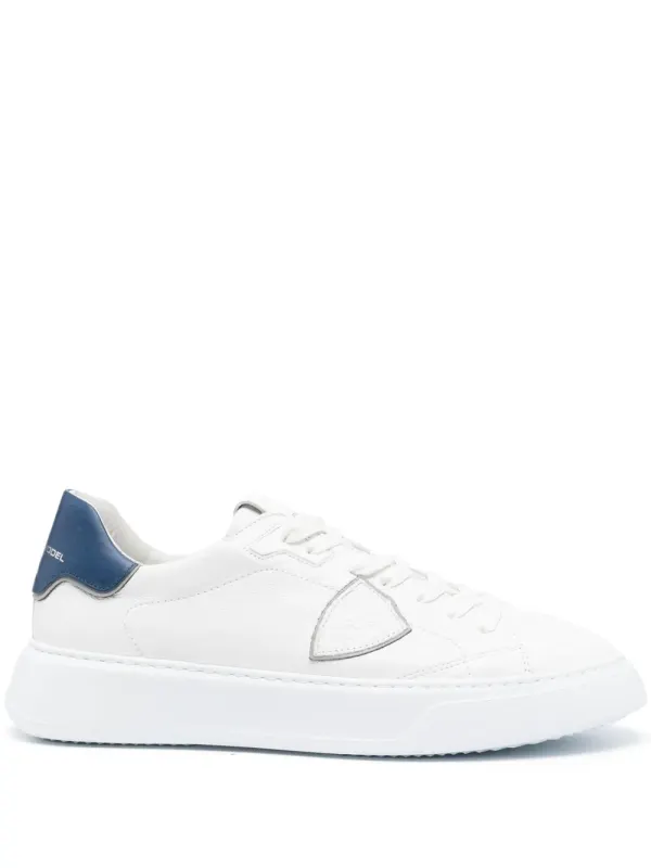 Philippe Model Paris leren – White (BTLUWX13)