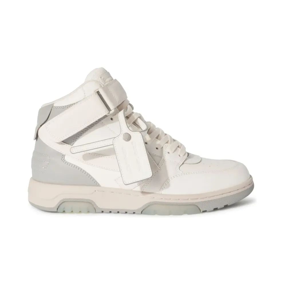 Off-White Out Of Office mid-top – White (OMIA259F23LEA0050106)