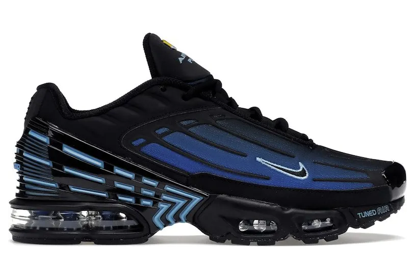 Nike Air Max Plus 3 Black Blue Gradient (DZ4508-001)