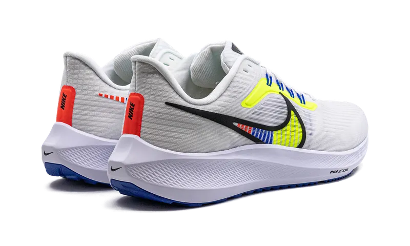 Nike Air Zoom Pegasus 39 PRM “White Volt Racer Blue” (DX1627-100)