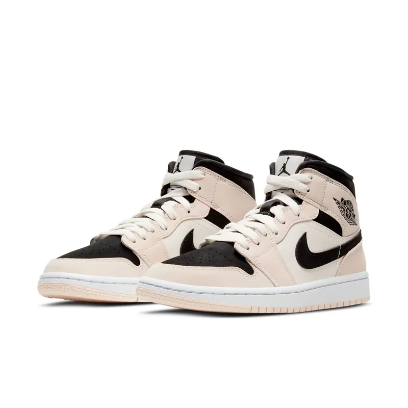 Jordan 1 Mid Barely Orange (W) Barely Orange/Black-Barely Orange (BQ6472-800)