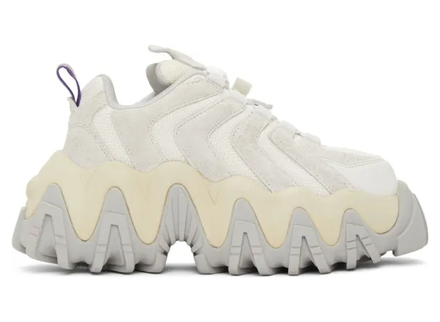 Eytys Off-White Suede Halo Sneakers (HASOW)