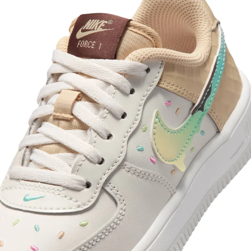Nike Force 1 Low PS “Sail / Sesame / Bleached Turquoise / Multi-Colour” (IV6208-133)