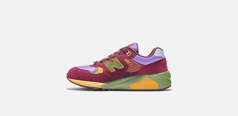 New Balance 580 Stray Rats Maroon Purple (MT580SR2)