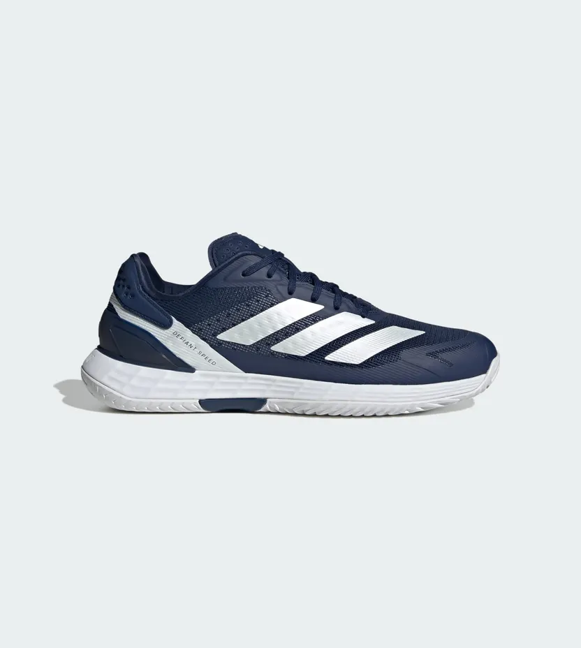 Adidas Defiant Speed 2 Tennisschoenen Dark Blue / Zero Metalic / Cloud White (KI8419)