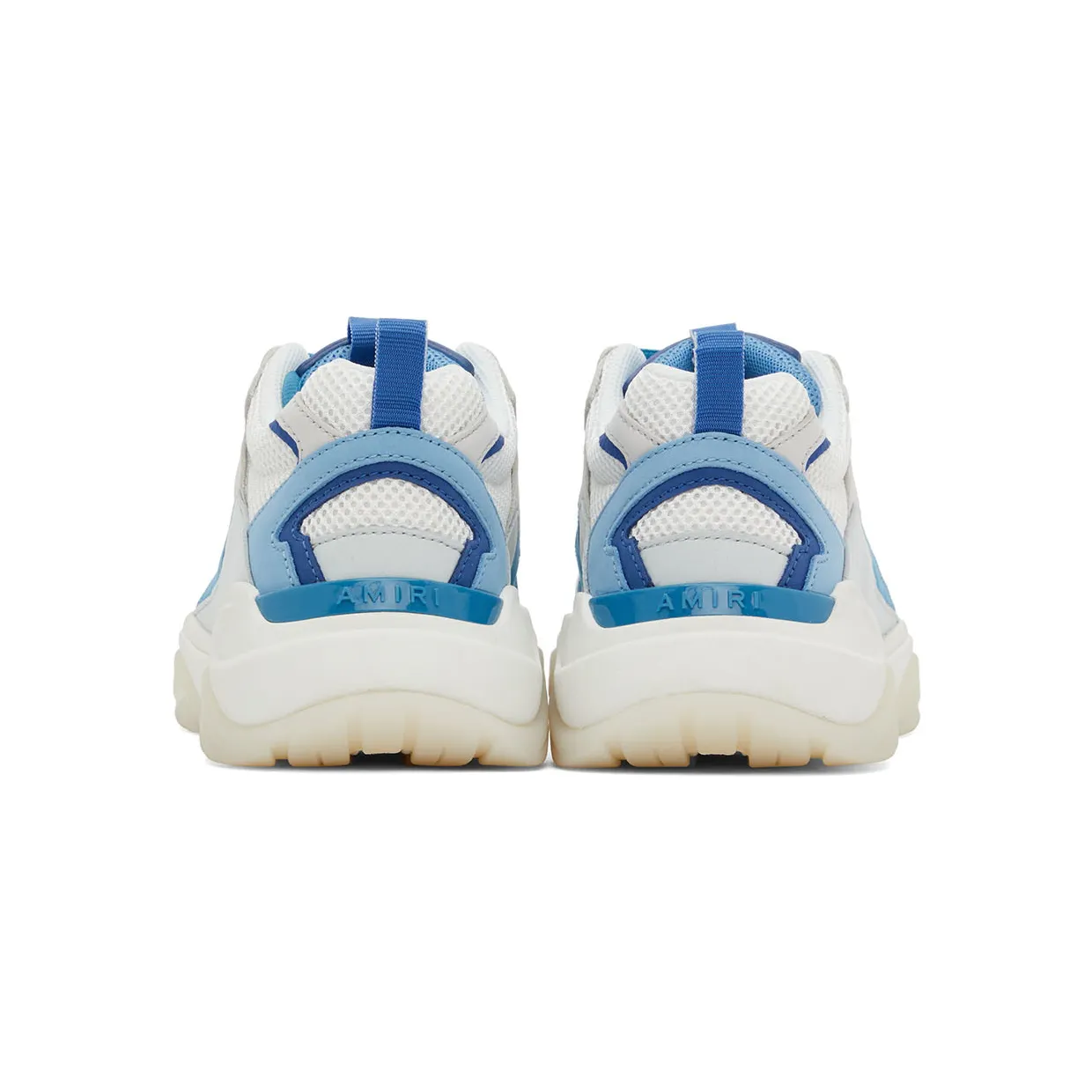 AMIRI White & Blue Bone Runner Low-Top Sneakers (PF22MFS001-878) (2)