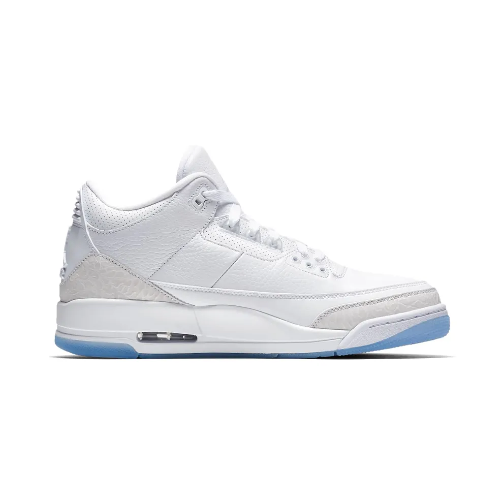 Jordan 3 Retro Pure White (2018) White/White-White (136064-111)