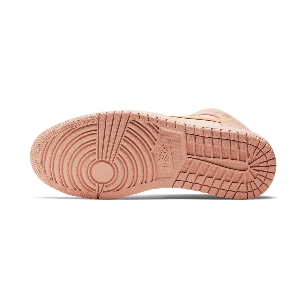 Air Jordan Nike AJ 1 Mid Coral Gold (2019) (852542-600)
