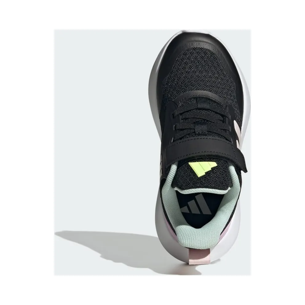 Adidas Fortarun 3 Kids Core Black / Clear Pink / Bliss Lilac (JI2192)