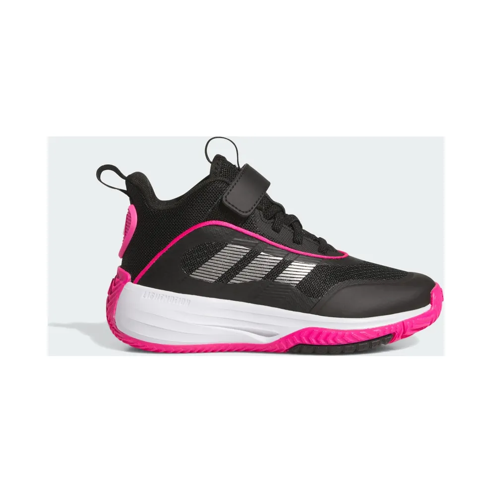 adidas Ownthegame 3.0 Core Black Iron Metallic Shock Pink (JQ7941)