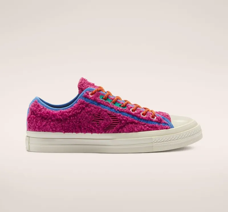 Converse Unisex Retro Sherpa Star Player Low Top Cactus Flower/egret (169522C)