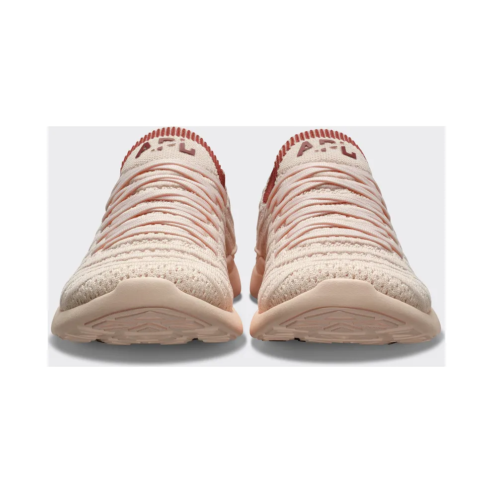 APL TechLoom Wave “Cream / Bordeaux / Ribbed” (Women)
