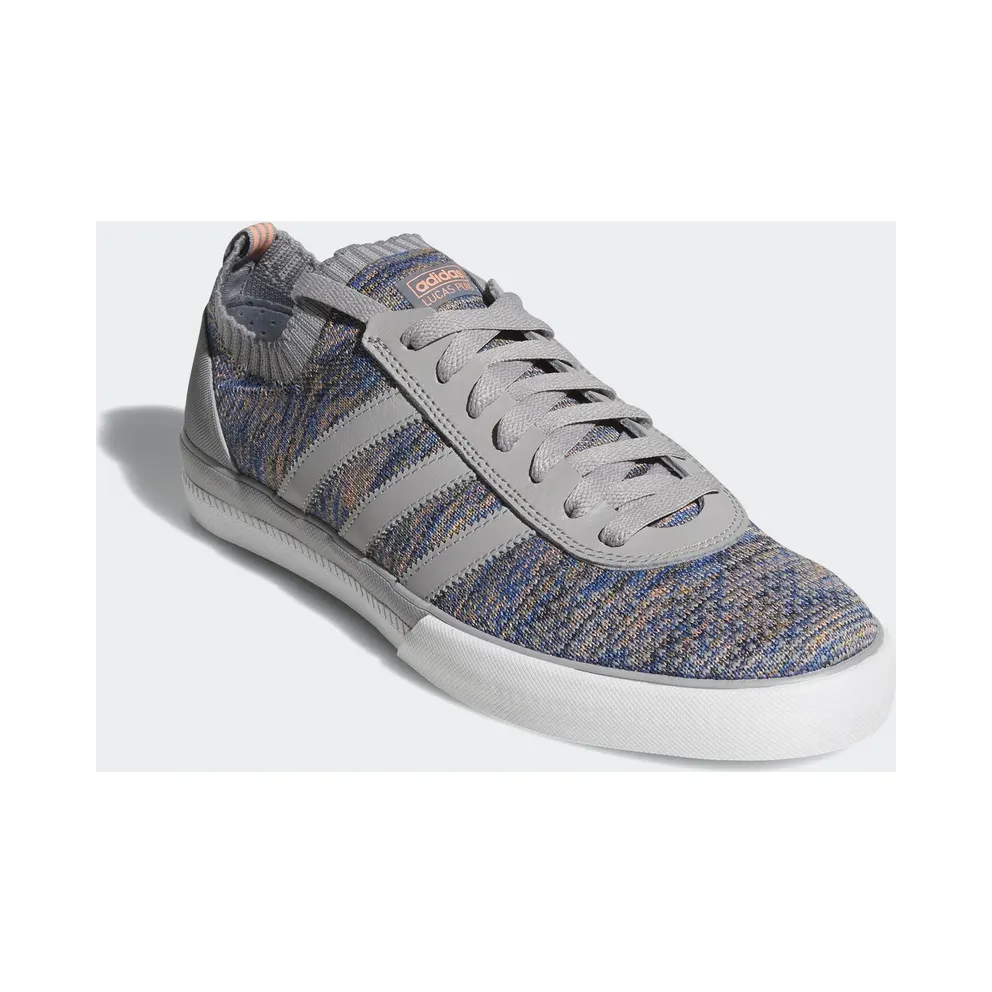adidas Lucas Premiere Primeknit Light Granite Light Granite/Chalk Coral-White (B41688)