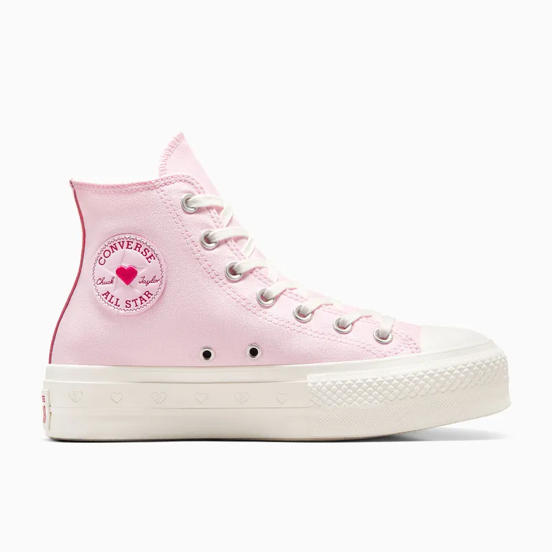 Converse Chuck Taylor All Star Lift Platform Valentine’s Day Sugar Berry/Egret/Sugar Berry (A13652C)