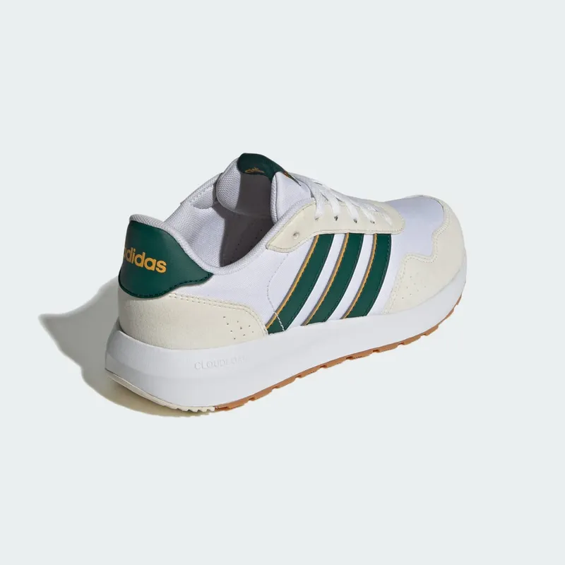 adidas Run 60s Cloud White Collegiate Green Collegiate Gold (IE6442)