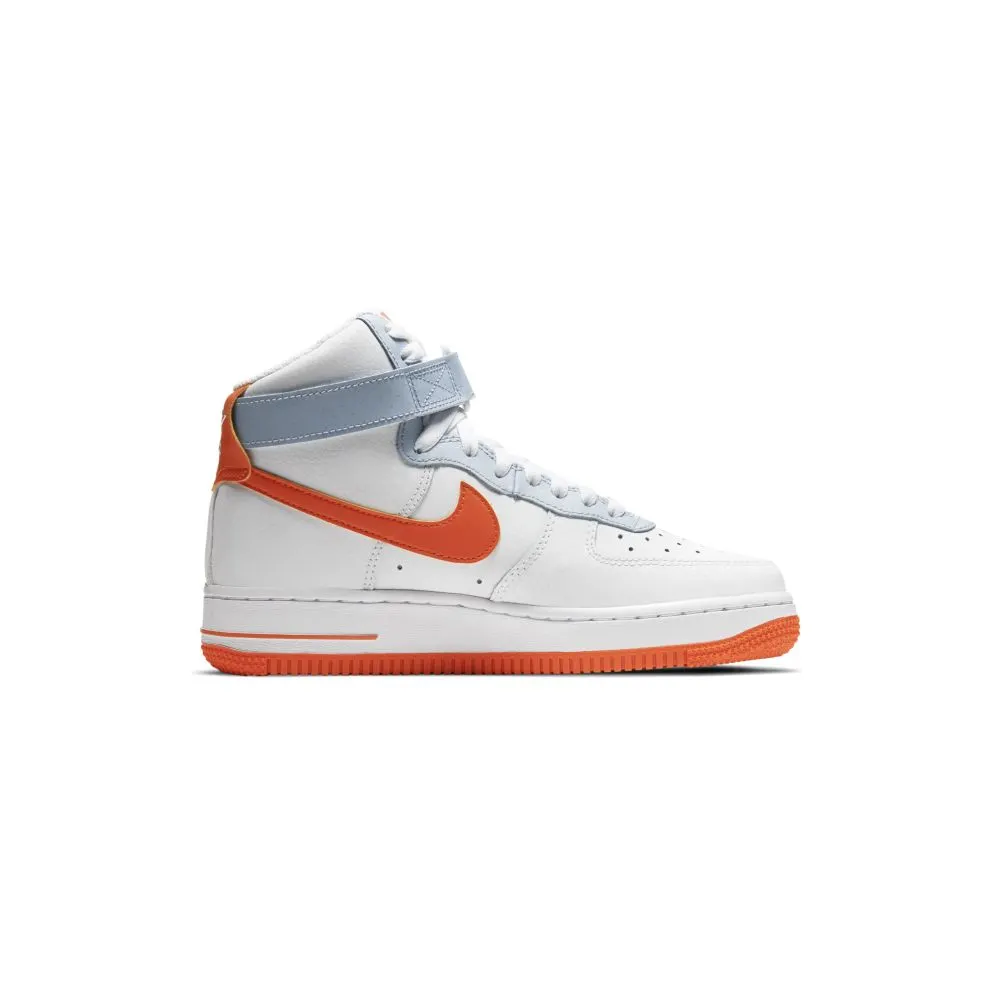 Nike Air Force 1 High Kindness Day 2020 (GS) White/Light Armory Blue Heather-Laser Orange-Electro Orange (DC2198-100)