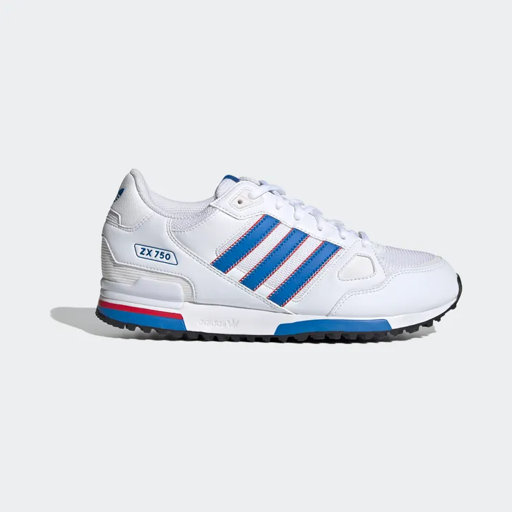 adidas ZX 750 Cloud White / Blue Bird / Scarlet (GZ5416)