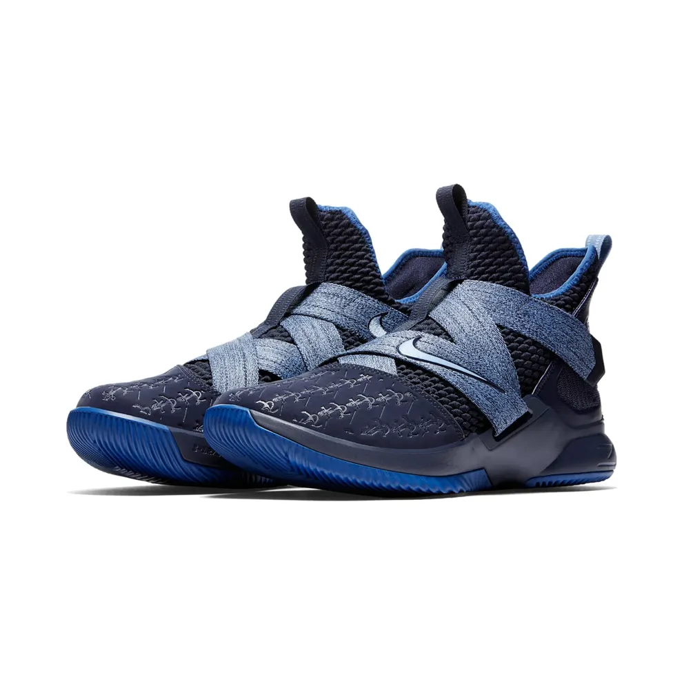 Nike LeBron Zoom Soldier 12 Blackened Blue Blackened Blue/Work Blue-Gym Blue (AO2609-401)