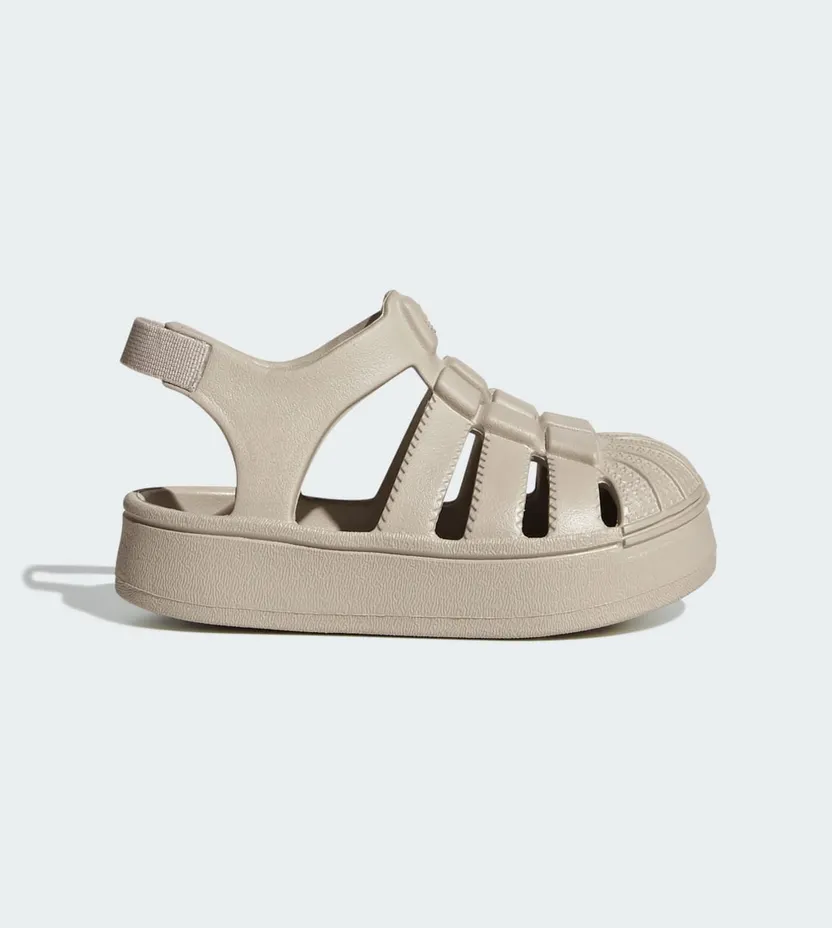 Adidas Superstar Sandalen Kids Beige / Beige / Beige (JI2804)