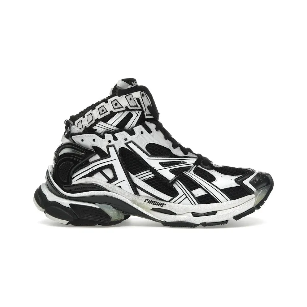 Balenciaga Runner High White Black (695764W3RH29010)