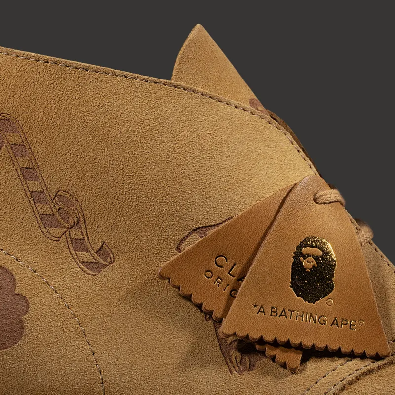Clarks Desert Boot Bape Oak Embossed Oak (26149861)