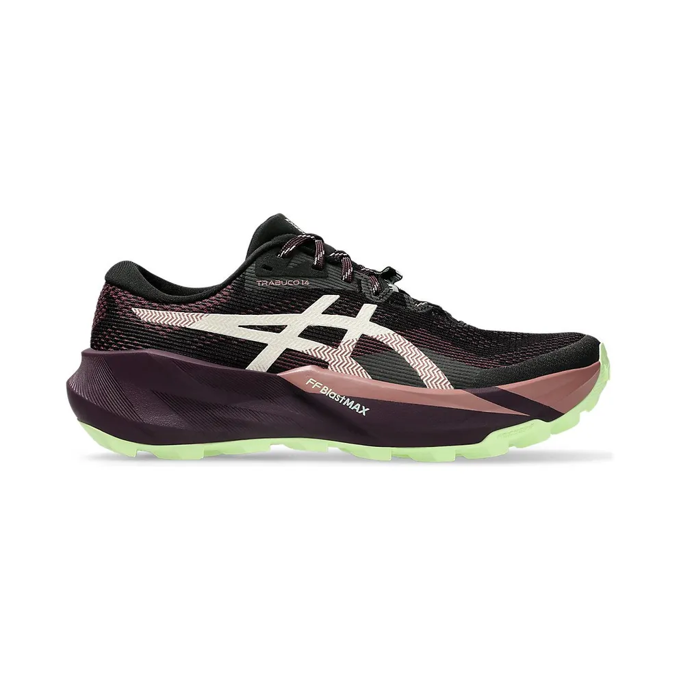 ASICS TRABUCO 14 “Black / Dark Aubergine” (1012B938-002)