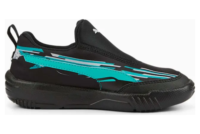 Puma Mercedes-AMG Petronas Formule 1 Bao Kart motorsportschoenen Zwart/Groen (307243-02)