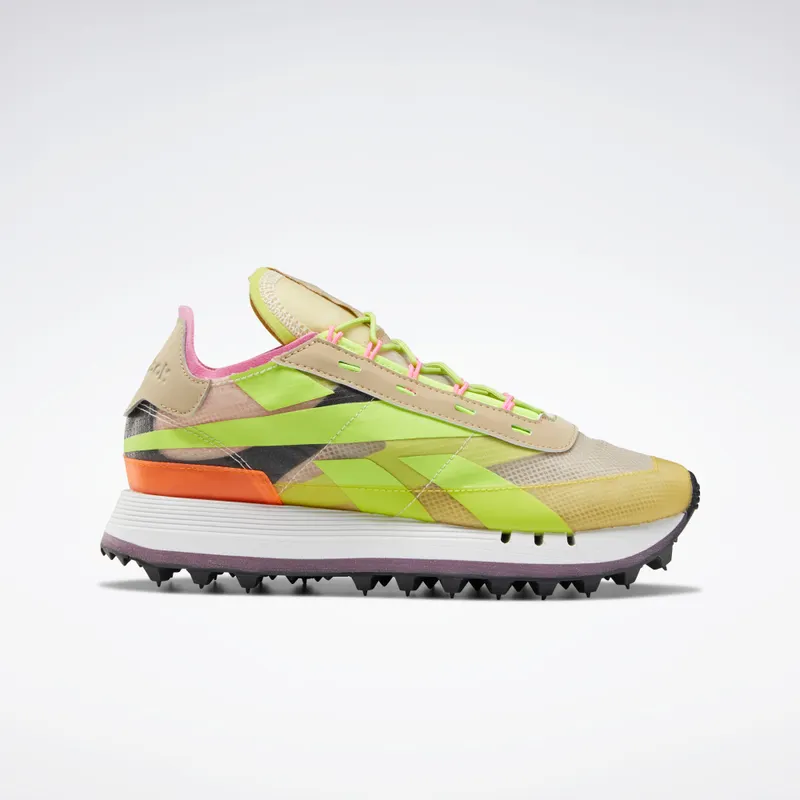 Reebok Legacy 83 Schoenen Alabaster / Utility Yellow / Solar Orange