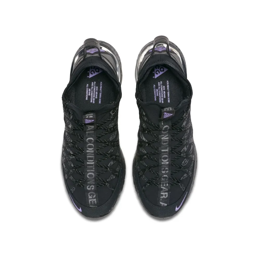 Nike ACG React Terra Gobe Black Space Purple Black/Anthracite-Space Purple (BV6344-001)
