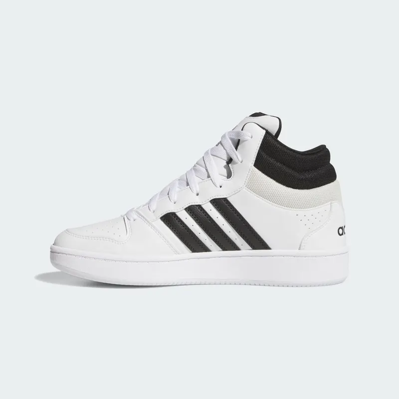 Adidas HOOPS MID CLASSIC Shoes Cloud White / Core Black / Orbit Grey (KI1032)