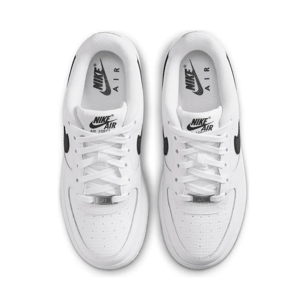 Nike Air Force 1 White/White/Black (IR3992-100)