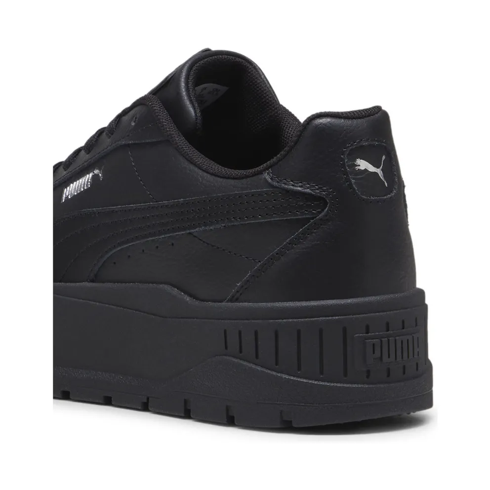Puma Karmen II Leather “Puma Black / Puma Black / Puma Silver” (397456_01)