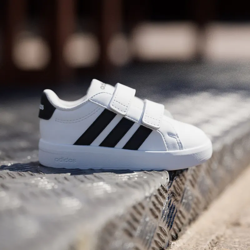 Adidas Grand Court 3.0 Peuters Cloud White / Core Black / Cloud White (HP3534)