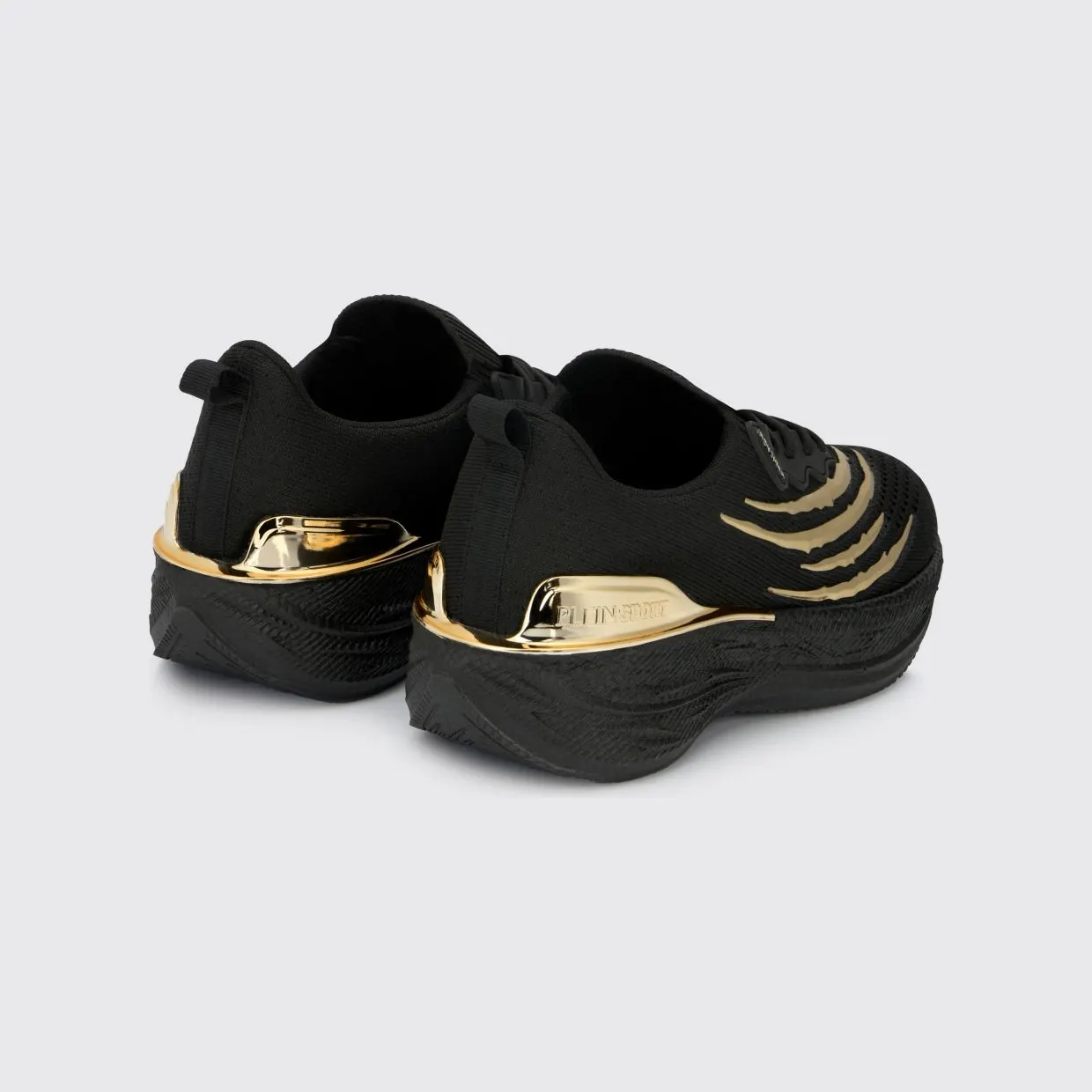 Plein Sport Iron Tiger Polyester Sneakers Black 2 (AAESUSC0844STE003N0293) (2)