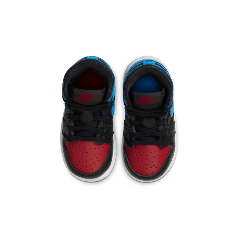 Air Jordan Nike AJ 1 Retro High UNC Chicago Leather (TD) (2020) (CU0450-046)