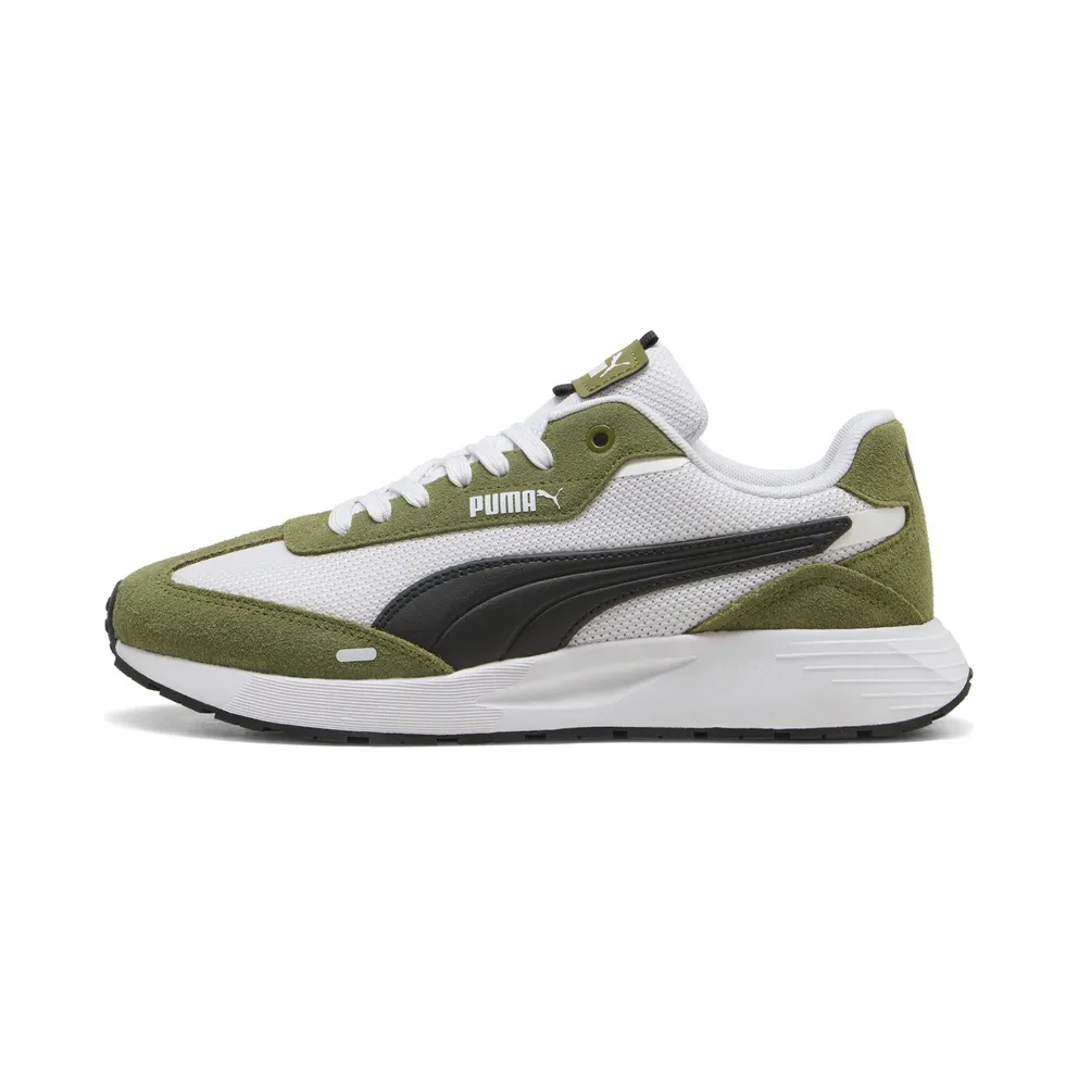 Puma Runtamed Wind mesh “Puma White / Puma Black / Olive Green” (408618_03)