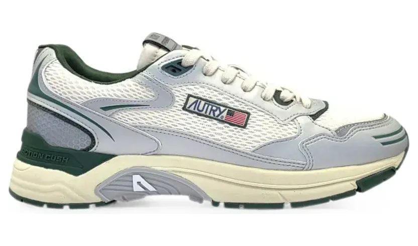 Autry Mesh-Sneakers im Metallic-Look – Nude (HYLMMV16)