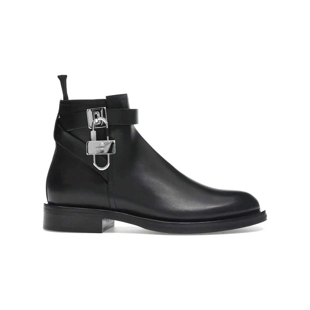 Givenchy Lock Ankle Boots Black (BH6031H0VL 001)