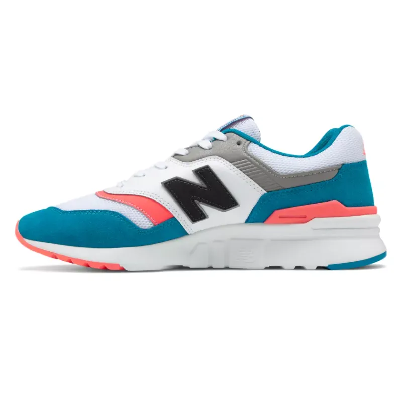 New Balance 997 White Aqua White/Aqua (CM997HCS)